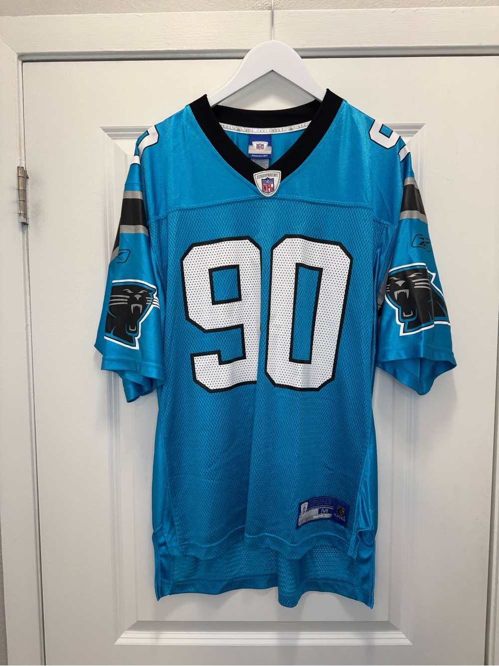Reebok NFL Carolina Panthers Jersey Blue Julius Peppers #90